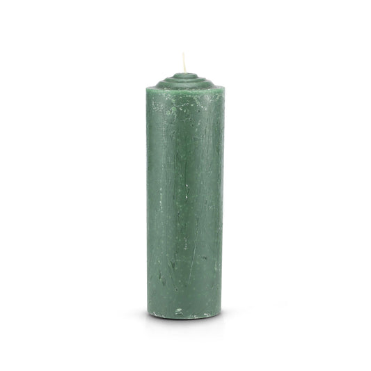 7 Day Green Refill Candle (No Glass)-Psychic Conjure