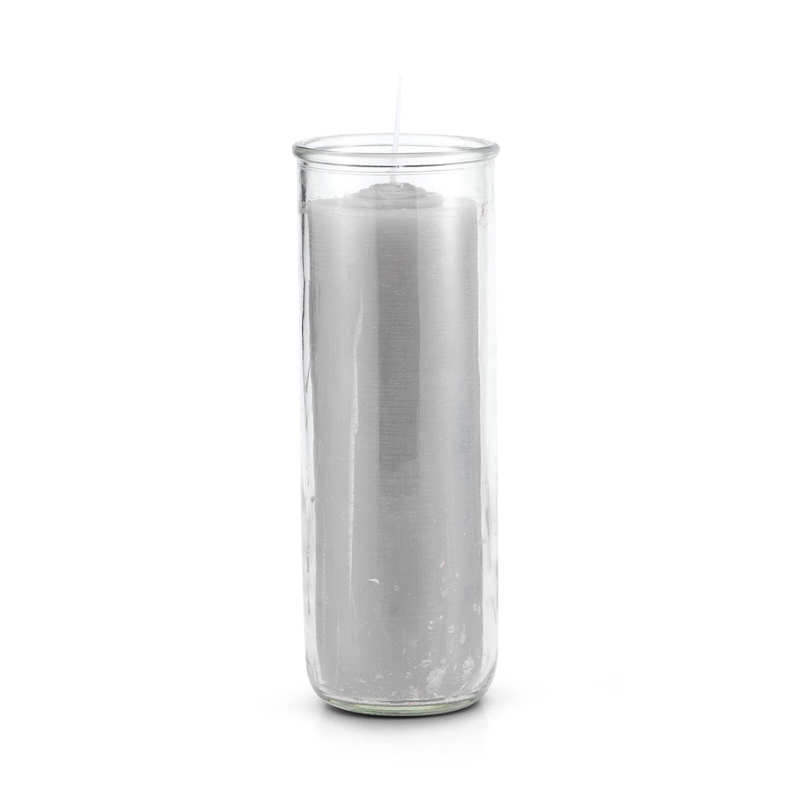 7 Day Pull Out Candle Grey-Psychic Conjure