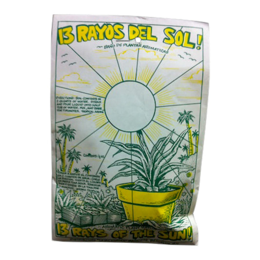 13 Rayos del Sol Herb Bath-Psychic Conjure