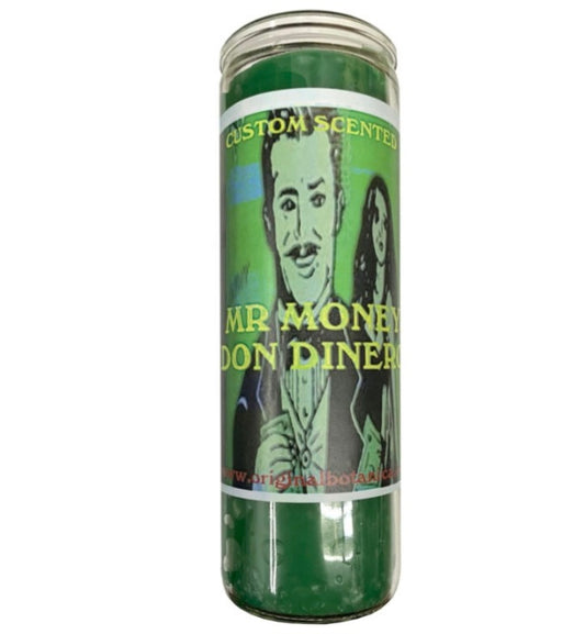 Mr. Money (Don Dinero) Custom Scented Candle-Psychic Conjure