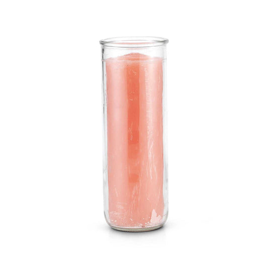 7 Day Pull Out Candle Pink-Psychic Conjure