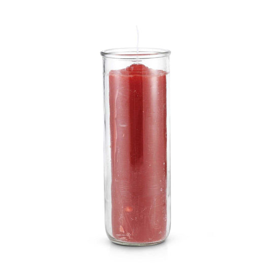 7 Day Pull Out Candle Red-Psychic Conjure