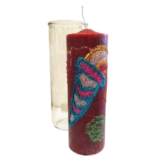 Sweep Away Negativity Candle-Psychic Conjure