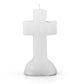 Crucifix Candle White-Psychic Conjure