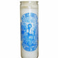 Just Judge 7 Day Saint Candle White-Psychic Conjure