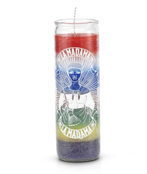 La Madama 7 Color 7 Day Prayer Candle-Psychic Conjure