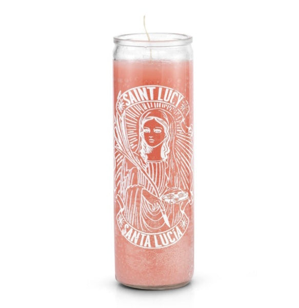 Saint Lucy (Santa Lucia) 7 Day Saint Candle-Psychic Conjure