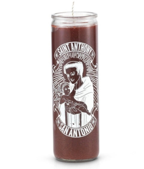 Saint Anthony (San Antonio) 7 Day Saint Candle Brown-Psychic Conjure