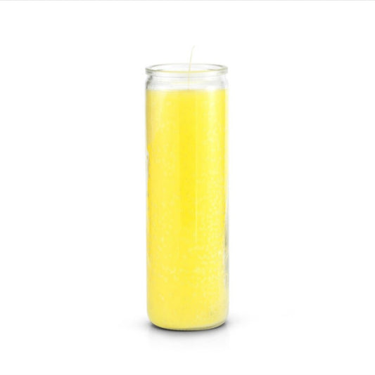 Yellow 7 Day Plain Candle-Psychic Conjure